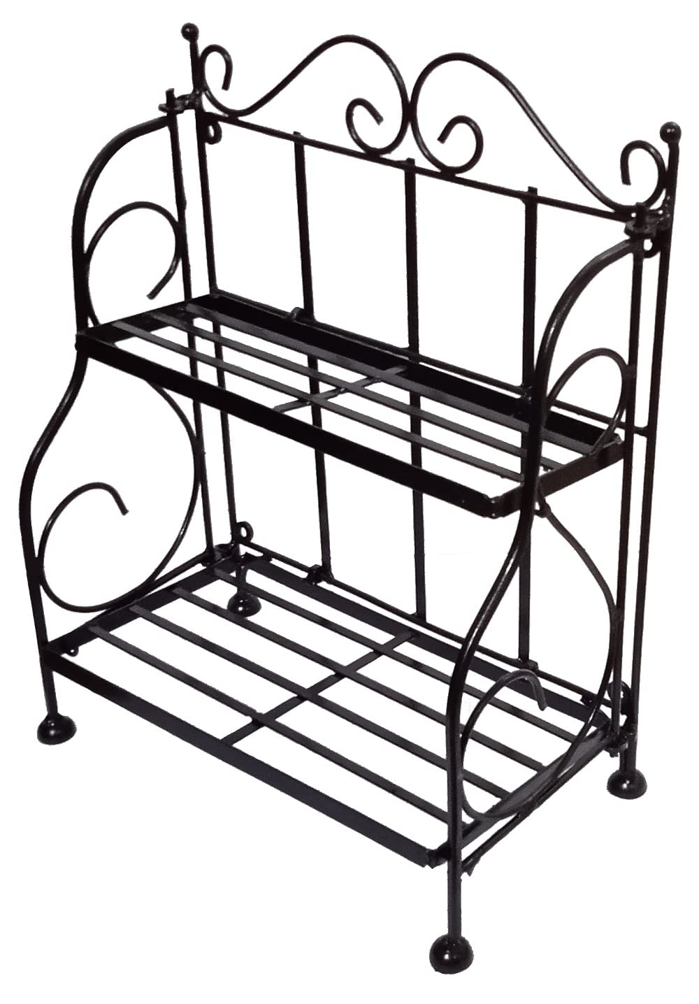 Table pliante en fer forgé pour sublimer le comptoir de votre salle de bain