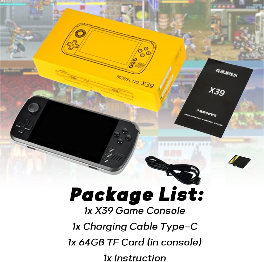 Buy CredevZone X39 Pro Handheld Game Console 4.3 inch Pro Retro Games