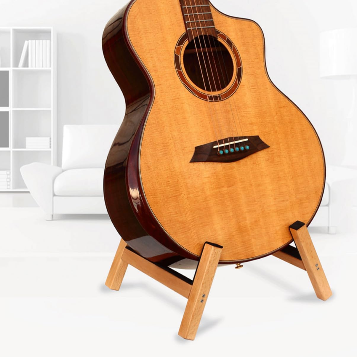 TOYANDONA Stojak Na Gitarę Stojak Do Przechowywania Gitary rzędzie Wyświetlania Gitary Gitarę Basową Przenośny Wspornik Uchwyt Akcesoria