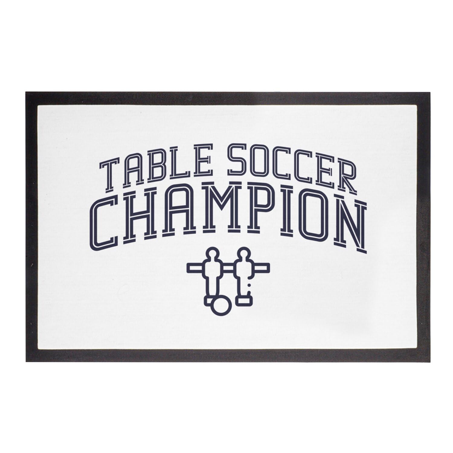 Paillasson football Fabulous 60x40 cm Table Soccer Champion tapis bar