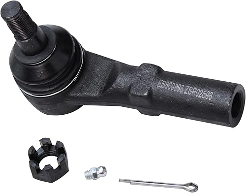 Miniatura 4 de Detroit Axle - 2 barras de acoplamiento delanteras para Dodge Charger Chrysler 300 11-19, 11-18 Challenger, 2 extremos de barra de acoplamiento