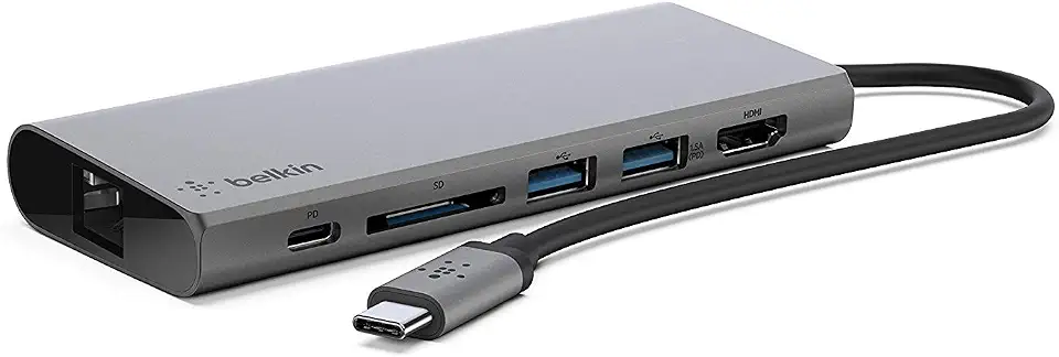 Belkin F4U092BTSGY 4P USB-C Hub