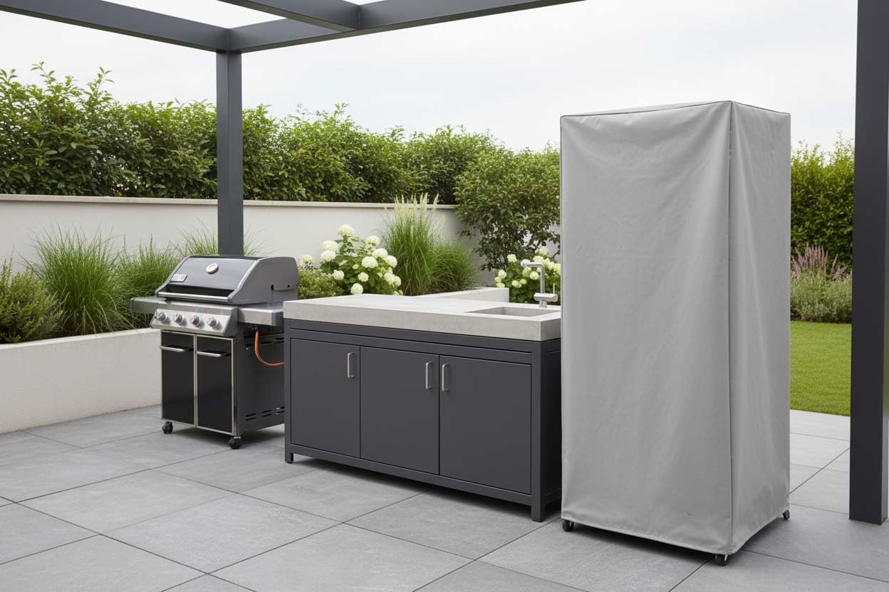 Wasserdichte Abdeckung nach Maß für Maschinen, Geräte & Technik | Individuelle Outdoor-Schutzhülle – wetterfest, UV-stabil & optional mit Ösen, Gummizug, Reißverschluss | 100 % UNICOVR – Das Original