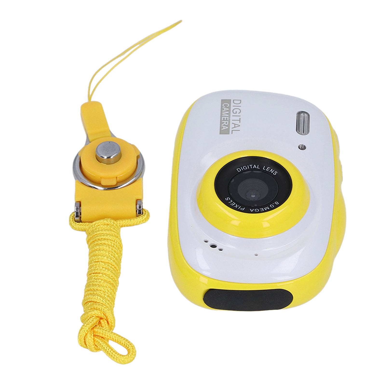 Wodoodporny aparat cyfrowy dla dzieci 8 MP HD z 6-krotnym zoomem i ekranem IPS 5.1 cm do nagrywania życia