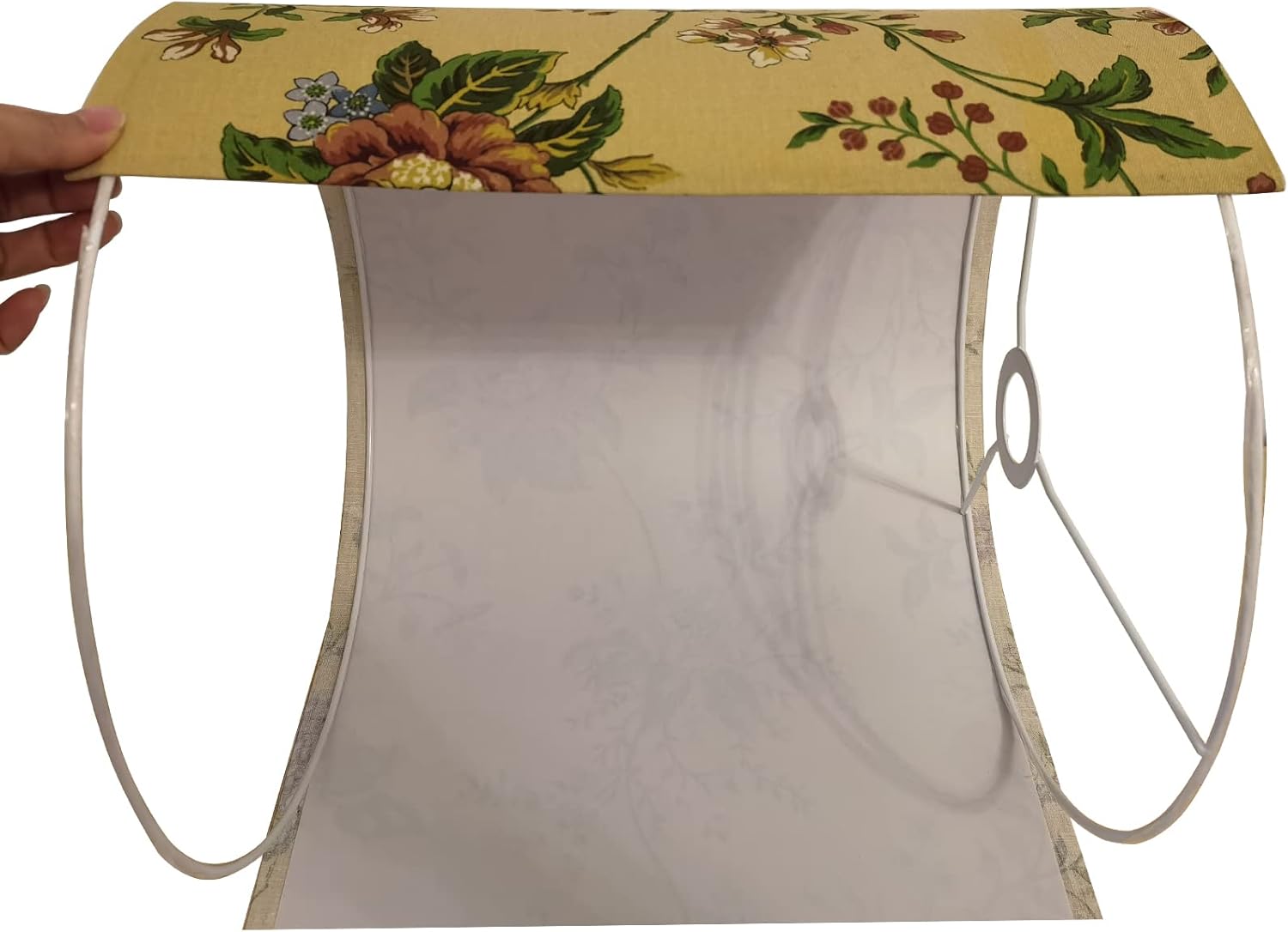 Lamp Shade Material DIY Adhesive Styrene Sheet Used to Make Lampshade Pre-Cut Length -14"High X 64"Wide. (White)