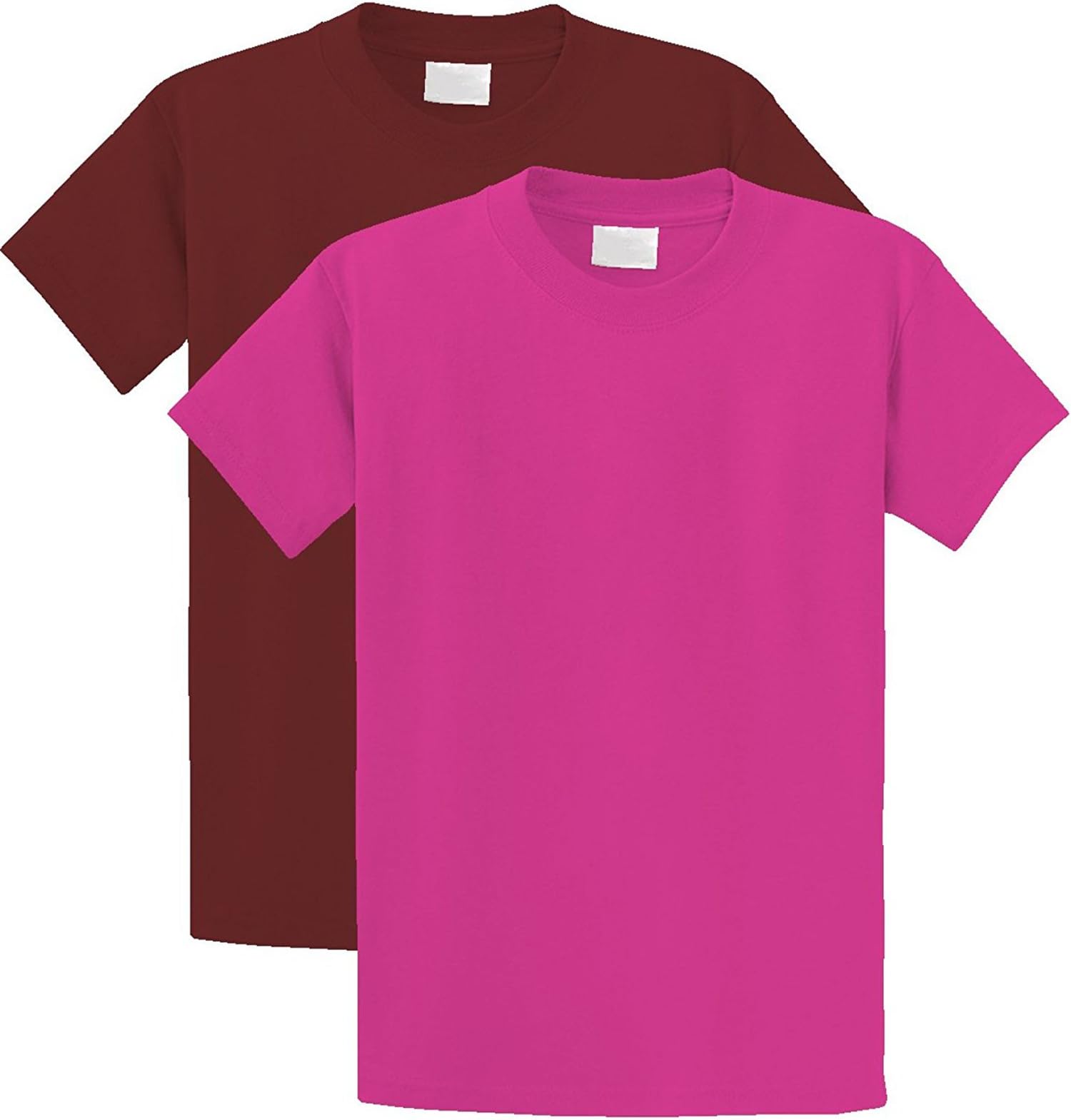 Unisex Kids Regular Fit Youth Short Sleeves Cotton T-Shirt - Boys and Girls (7 yrs - 16 Yrs Old) Pack Deal