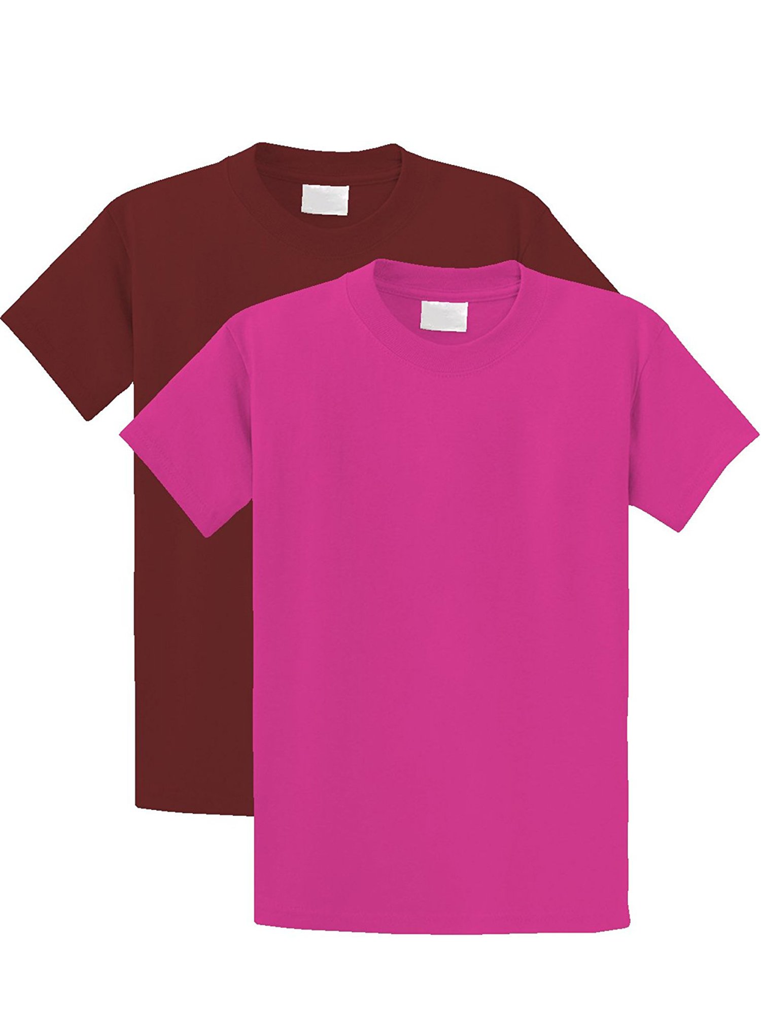 Unisex Kids Regular Fit Youth Short Sleeves Cotton T-Shirt - Boys and Girls (7 yrs - 16 Yrs Old) Pack Deal