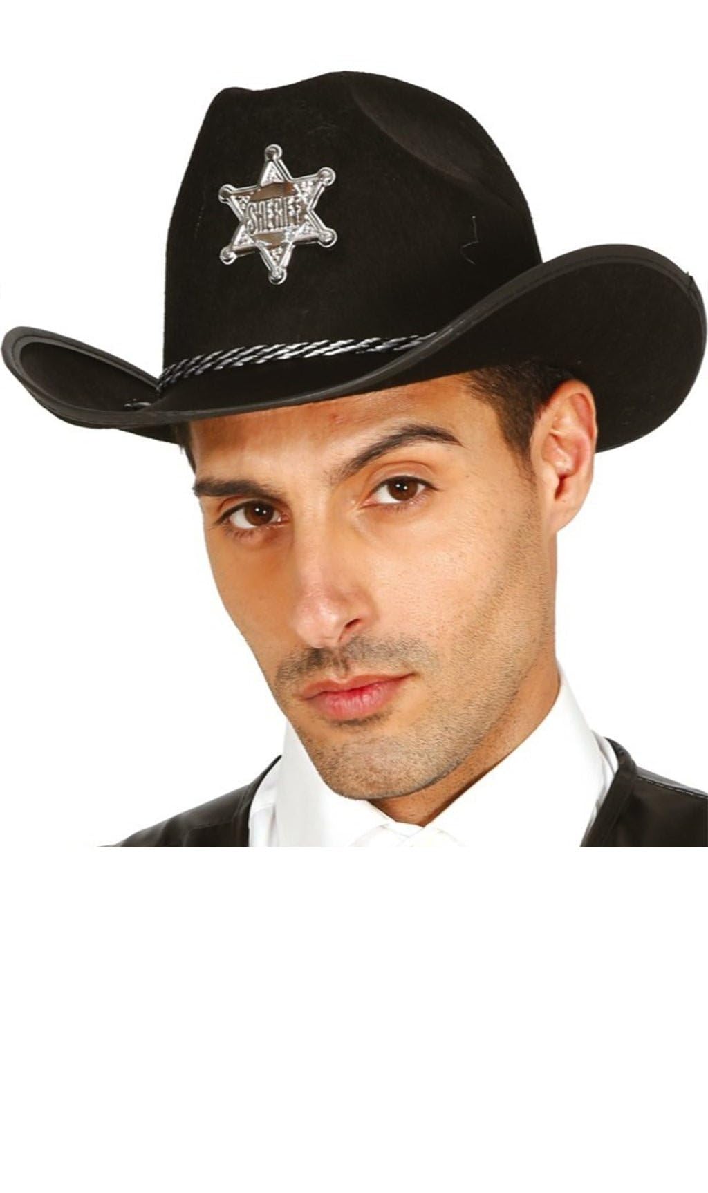 FIESTAS GUIRCA Sombrero de Vaquero Sheriff