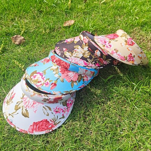 Image of 2 Pack Sun Visor Hats Women Men Clip On Wide Brim Visors Hat Outdoor Sports Golf Beach Travel Tennis Caps