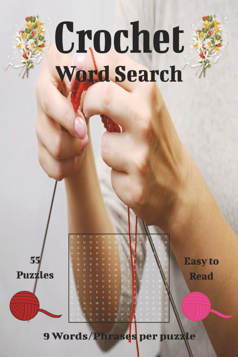 Crochet Word Search: Cozy Crochet Word Hunts for Relaxing Fun & Creative Minds