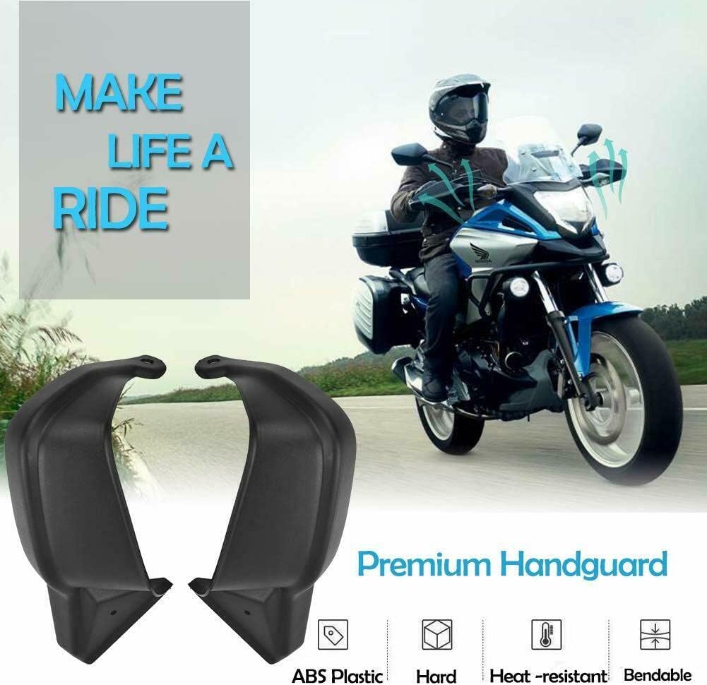 Motorcycle Handguard Shield Hand Guard Handlebar Protector Windshield compatible with Ho-nda NC700X NC750X NC750S NC750X DCT Accessories 2012 2013 2014 2015 2016 2017 2018 2019