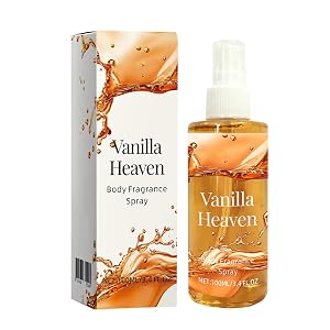 Moily Unisex Vanilla Scented Body Spray 100ml Light Fragrance Long Lasting Perfume For Women Men Work Yellow One