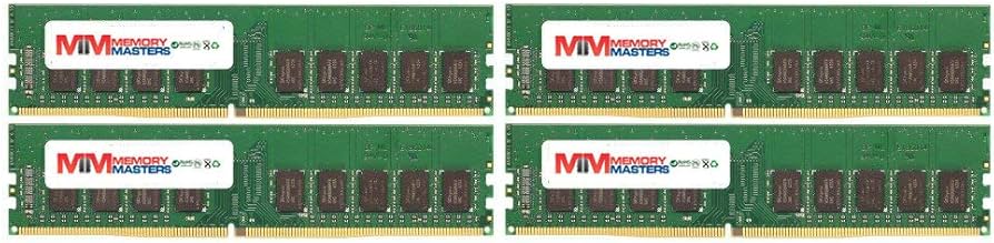 MemoryMasters 32GB (4x8GB) DDR4-2400MHz PC4-19200 ECC UDIMM 1Rx8