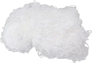 Plant Climbing Net, Polyester White Reusable Trellis Netting,Plant Trellis Netting,Heavy-Duty Polyester Grow Net for Beans Tomatoes Peas Pumpkin Flowers