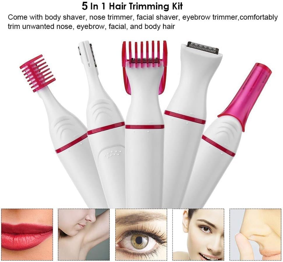 Women's Hair Removal Shaving Machine for Underarm Facial Tool Kit 4