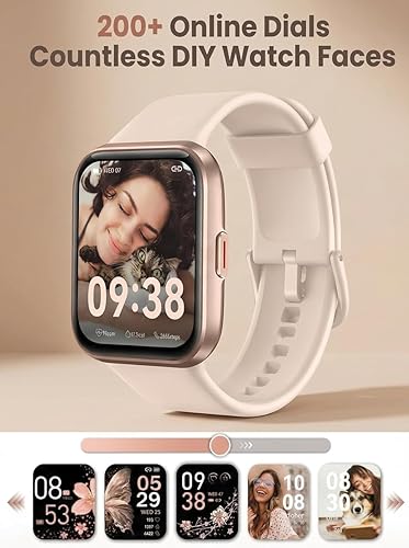 Miniatura 7 de SKG Reloj inteligente para hombres y mujeres, Android iPhone, con Alexa incorporado y llamada Bluetooth (respuesta/hacer llamadas) rastreador de V7