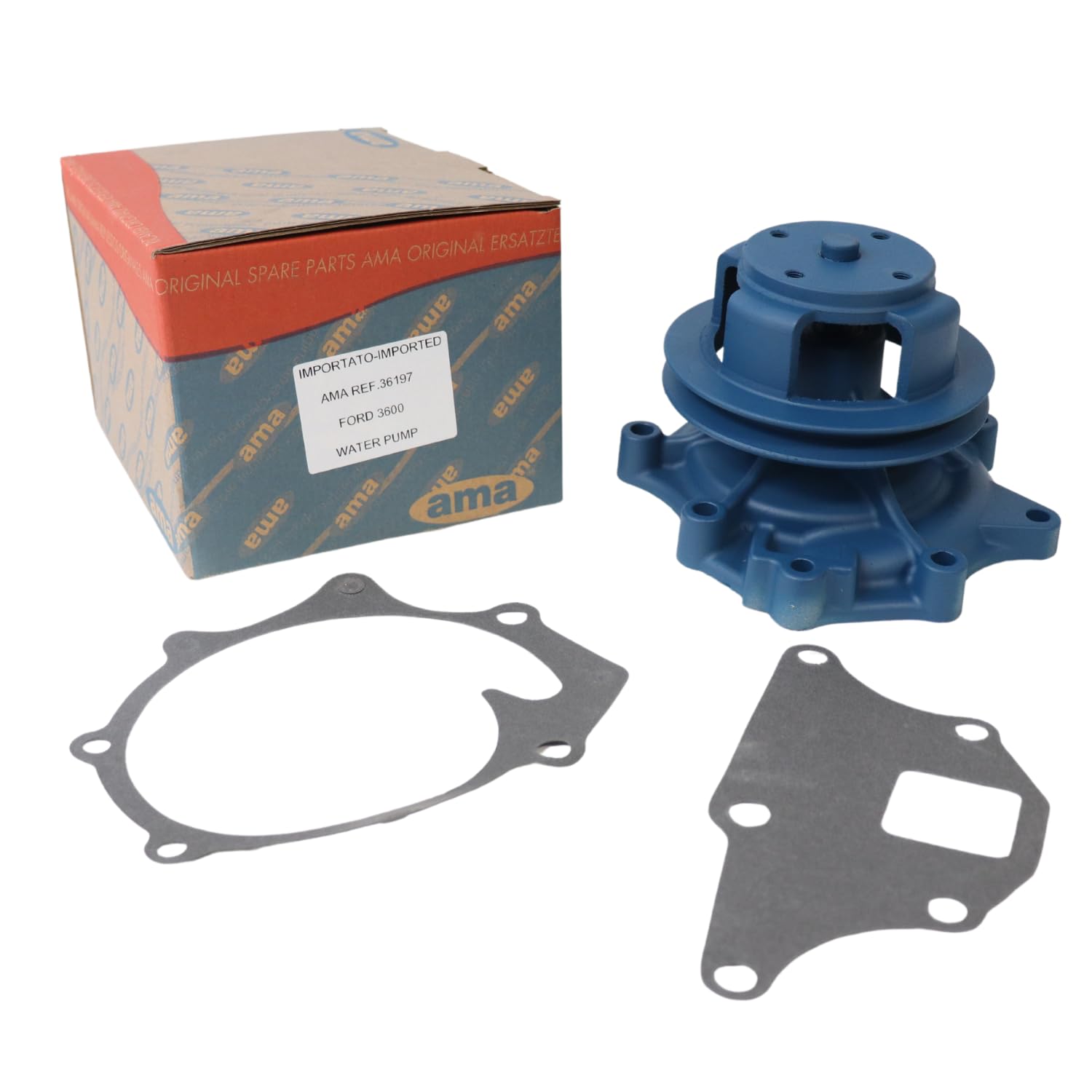 Ama Pompa Acqua per Trattore Adattabile Ford EAPN8A513F – Sistema di Raffreddamento Completo di Guarnizioni, Peso 4,66 kg, Ideale per Agricoltura