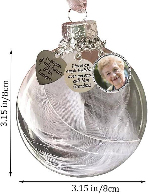 Miniatura 4 de Adornos conmemorativos para la pérdida de la hermana, regalo de condolencias por la pérdida de un ser querido, adornos conmemorativos de Navidad