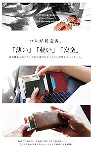 Amazon | [デイズアート] カードケース スライド式 スキミング