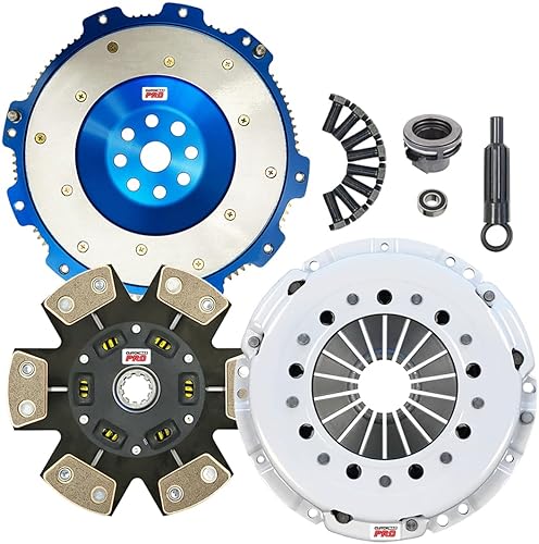 ClutchMax PRO Performance Stage 4 Kit de embrague y volante de aluminio compatible con BMW 323i 323Ci 325i 325Ci 325Xi 328i 328Ci 330i 330Xi 525i disponible en Yaxa Colombia