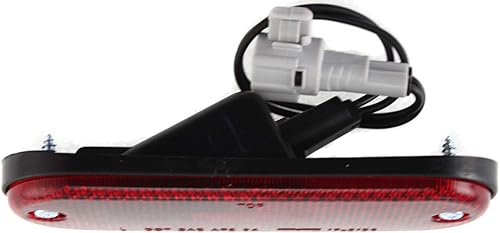 Miniatura 6 de Evan Fischer Lámpara de luz de marcador lateral Lente roja con bombilla(s) con reflector Lado trasero izquierdo Compatible con Toyota RAV-4