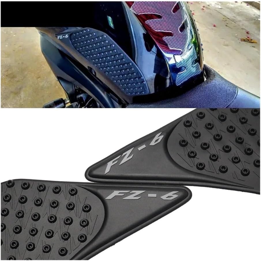Tank Pad Protector Anti Slip Sticker Tank Traction Pad for FZ6 N/S 2004-2010 Motorfiets Decoration Side Gas Knee Grip Protector FZ6N FZ6S