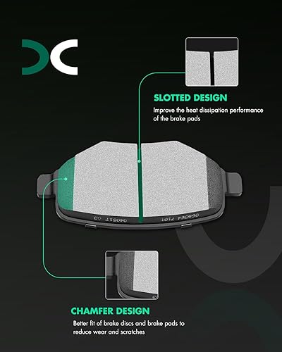 Miniatura 129 de SCITOO D1629 Ceramic Brake Pads Sets Front Fit For Dodge For Durango,For Jeep Grand Cherokee,For Mercedes-Benz