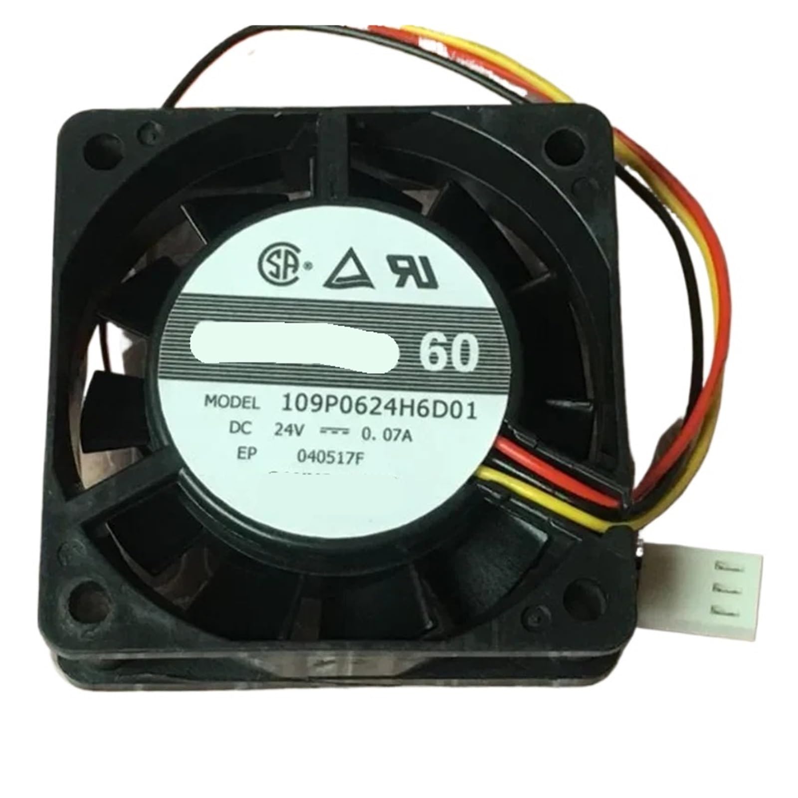 IVEKYKIBC 109P0624H6D01 6020 24V 0.07A 6cm Fan
