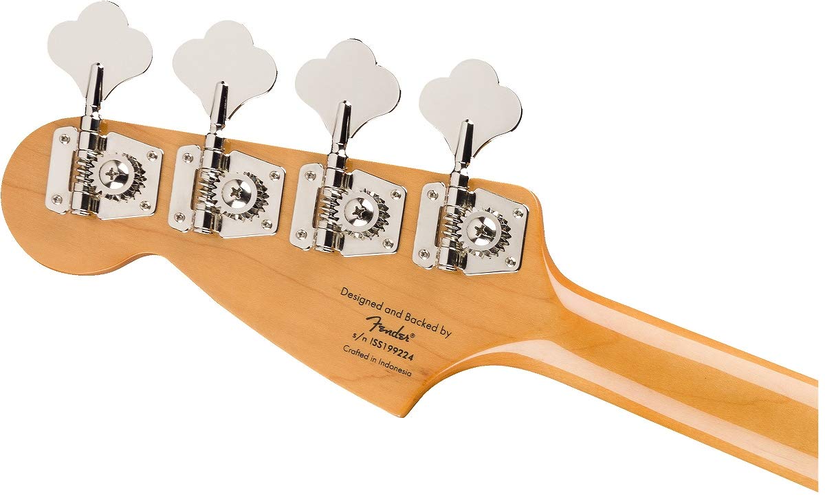 Squier by Fender Classic Vibe 60's Mustang Bass - Manico in Laurel - Finitura Bianco Olimpico