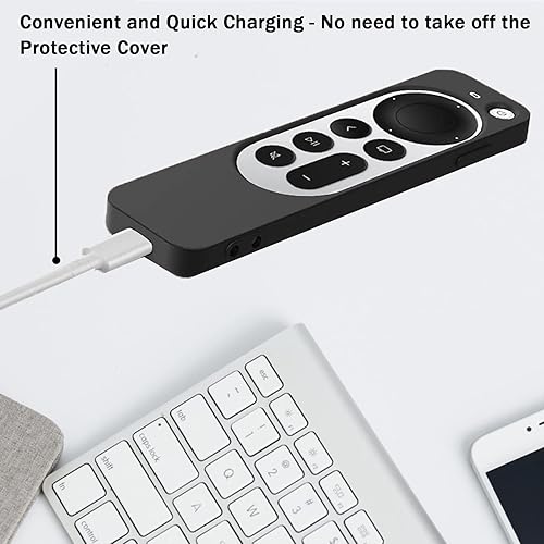 Miniatura 3 de NINKI TV Case for Apple TV 4K 3rd Generation 2022 and Siri Remote Protective Case (2-Pack),Scratch-Free Silicone Shock Absorption Case Cover for
