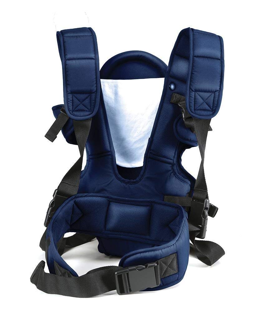 Mom's Pride Infant 3 In 1 Baby Carry Bag Backpack Sling Back Position- Front Position Carrier (Navy Blue) - Image 3 thumbnail
