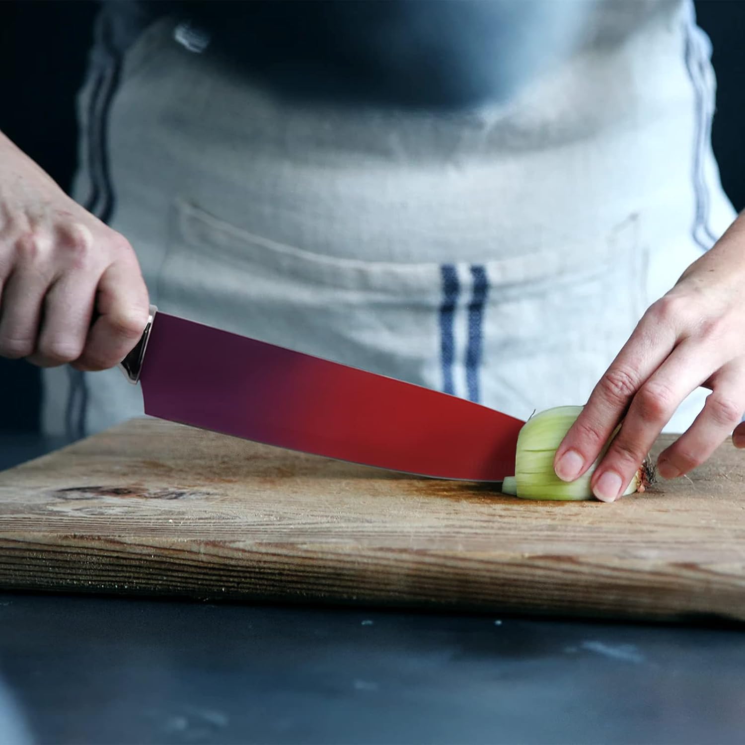 Buy Colorful Knives Set, WopZra Cutlery Kitchen Knife Set with Acrylic