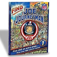 NFL All 32 Teams Look & Laugh Joe Journeyman Search Adventure 0990630803 Book Cover