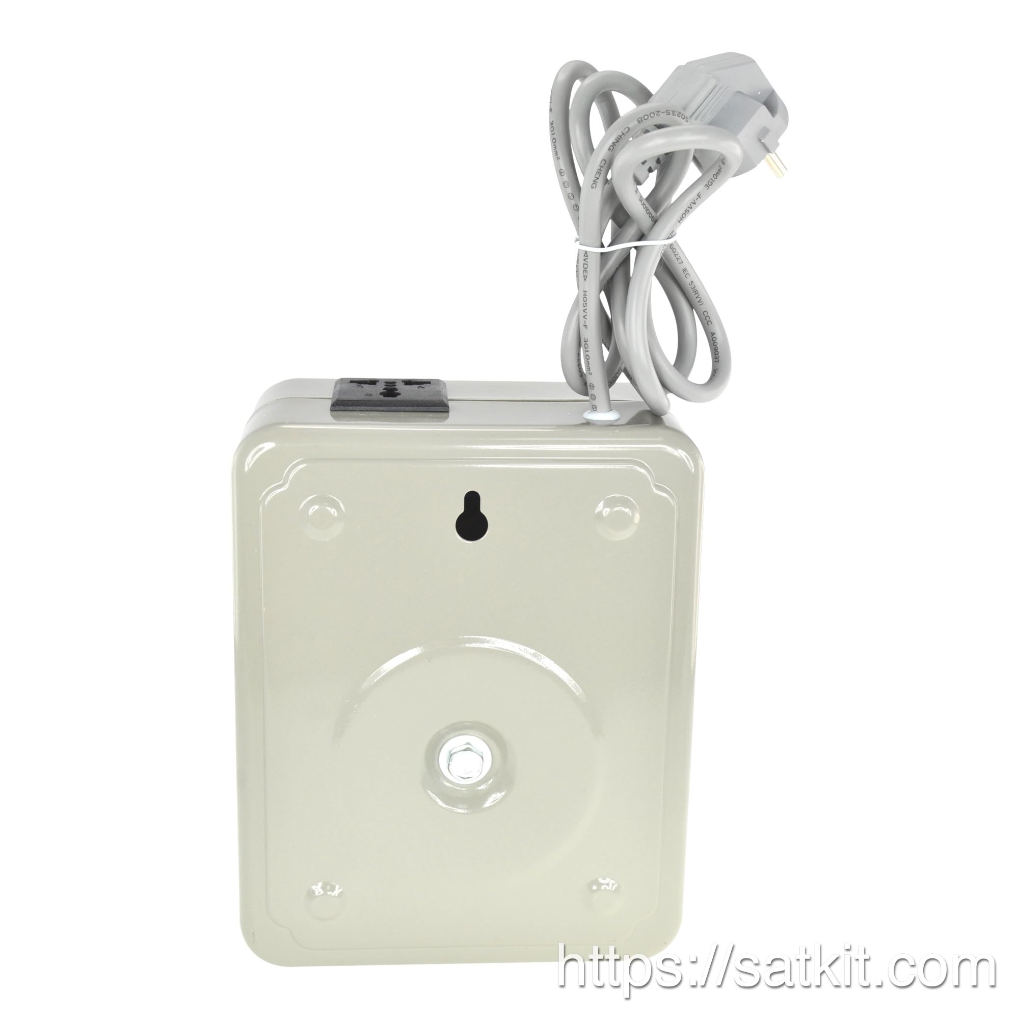 Mlink Transformador de Corriente 220V a 110V 3000W Toroidal Onda Senoidal Pura Carcasa Metálica Enchufe Universal