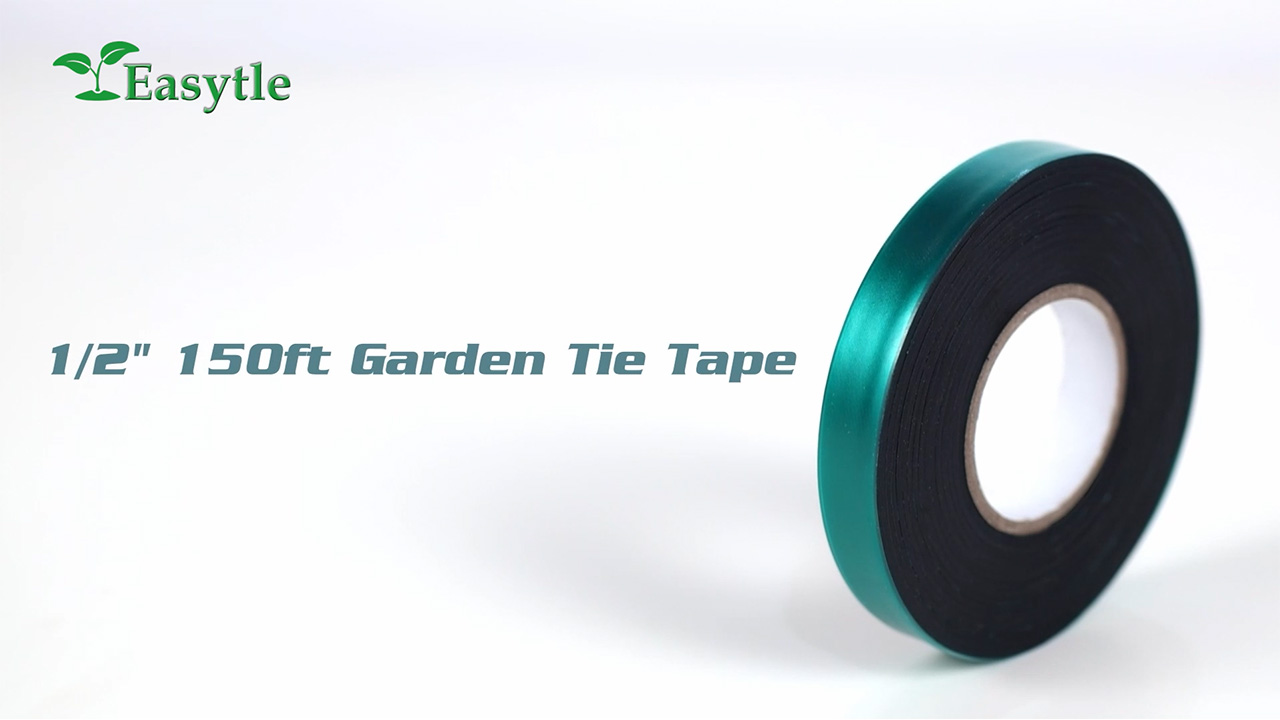 Nastro Per Legare Piante In PVC Verde - UGOLD 8 Mil, 150 Metri X 2,5 Cm, Elasticizzato E Resistente - 3