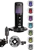 Midex V5 RGB Set USB Player and Streamer Microphone Condenser Studio (Registration Gaming Tiktok Twitch Live broadcast Discord Youtube)