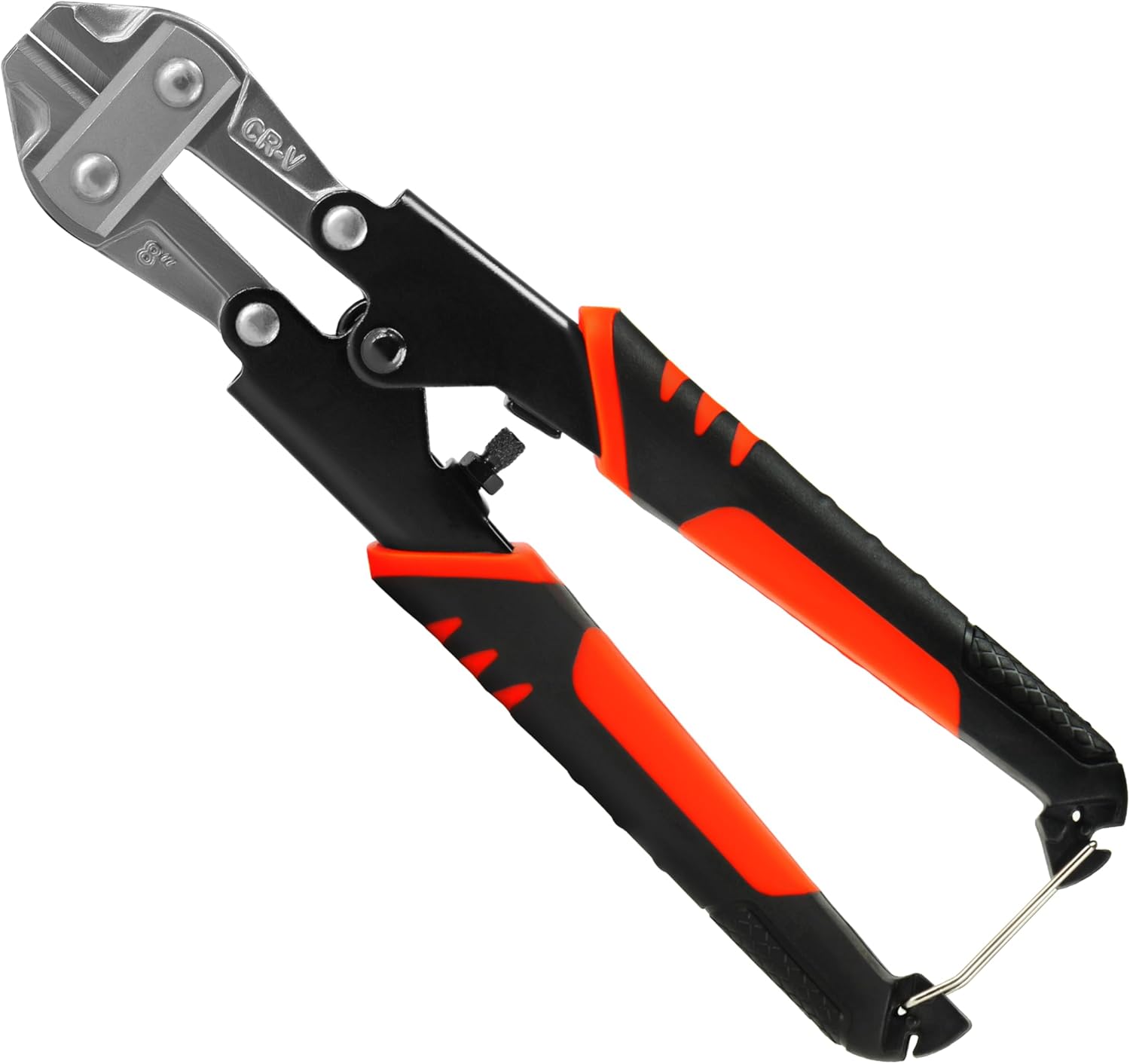 Wire cutter Bolt Cutter,edge cutter 8 inch Small Heavy Duty Wire Cable Cutter with Soft Grip Anti-Slip Handle,Sharpen Cutting Edge,Wire Cutter,One Hand Operation,Small and Portable Design