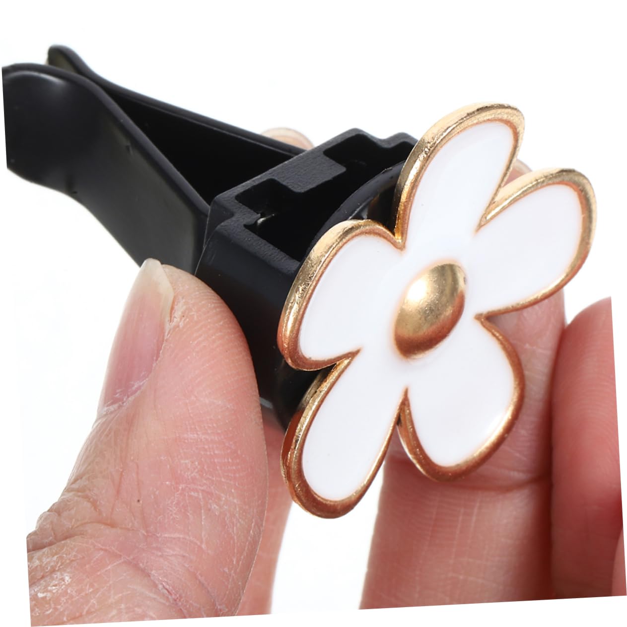 GLEAVI 4 Set Di Accessori Per Bocchette Di Ventilazione Per Auto Per Donne Clip Per Auto A Forma Di Fiore 8 Pezzi * 4