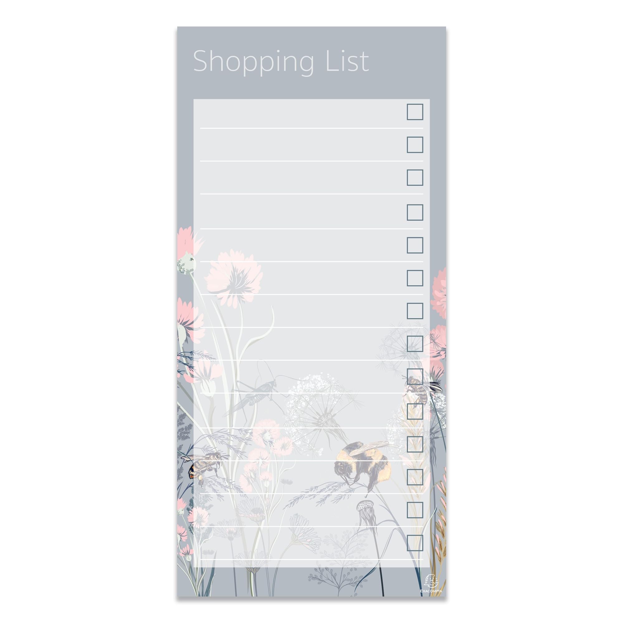 Blocco Note Magnetico Legami - Tema Llama, 11x26 Cm, 60 Fogli, Carta FSC, Con Matita E Base Magnetica - Foto 8