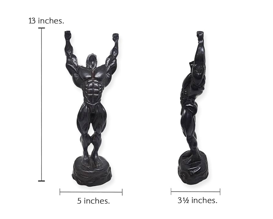 ボディビルフィギュア 3体セット ブロンズ ブロンズ ボディビル フィギュア 3体セット