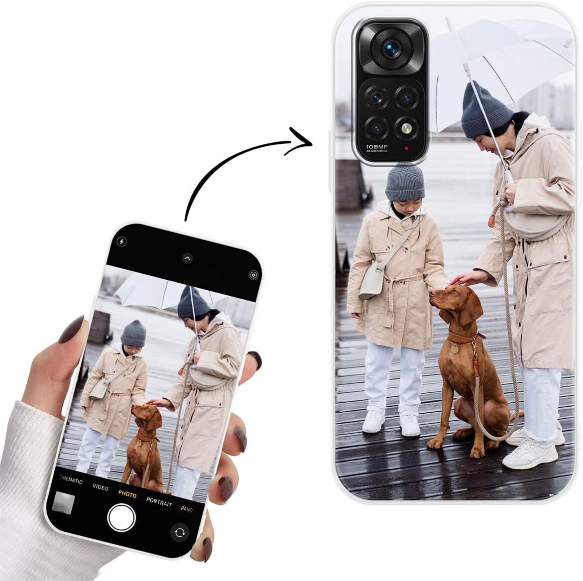 Yoedge Cover Personalizzata Per Xiaomi Redmi Note 9 Pro 9S 9C NFC 10A Mi 11 Lite 5G NE 10S 10T