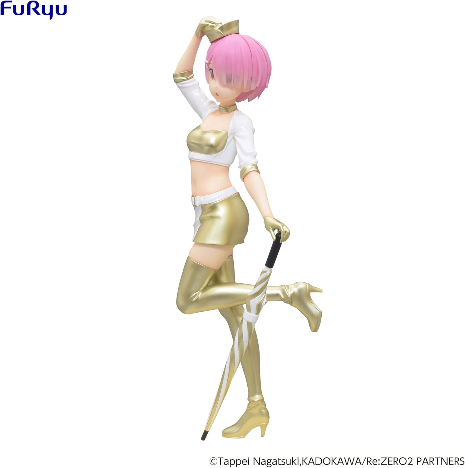 FURYU - Re:Zero -Starting Life in Another World- Trio-Try-iT Figure - Ram Grid Girl-