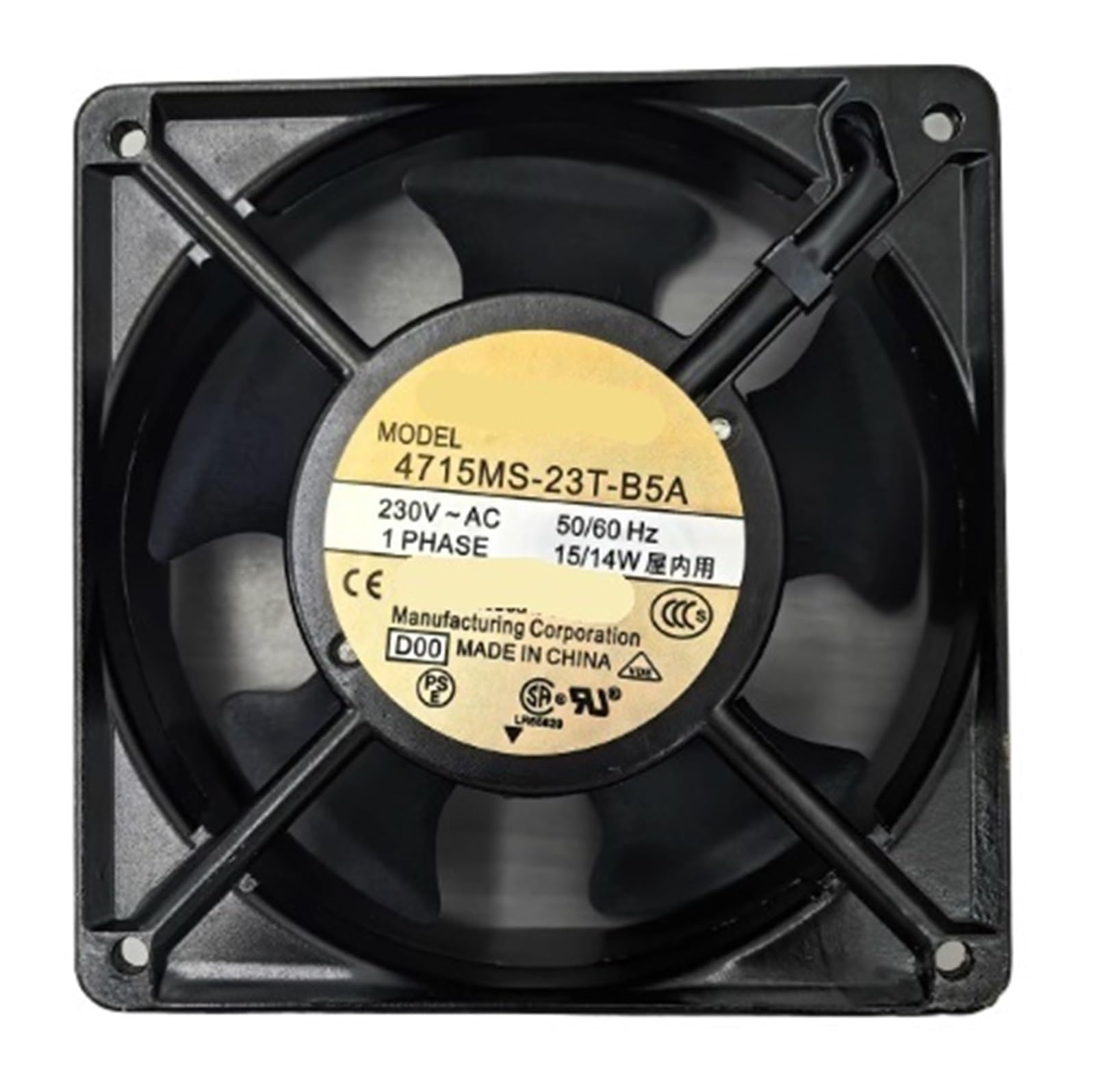 LZIKKGKI 4715MS-23T-B5A 12038 120x38mm 230V 12CM 15W/14W Cooling Fan