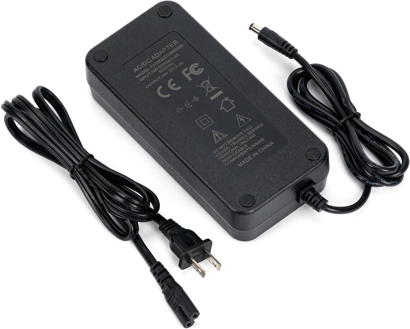 48V 5A Power Adapter Supply for Home Audio Bluetooth Stereo Receiver Amplifier Mini Hi-Fi Class D Integrated Amp
