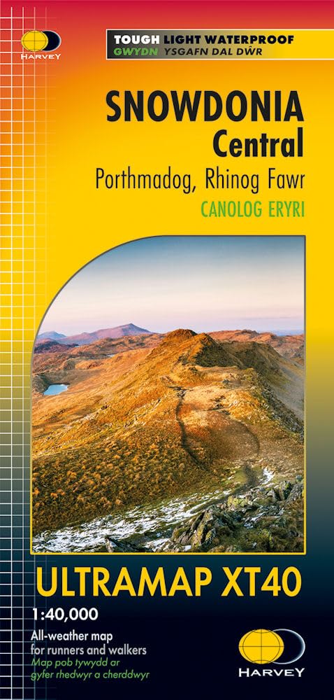 Snowdonia Central Ultramap XT40 - Porthmadog, Rhinog Fawr
