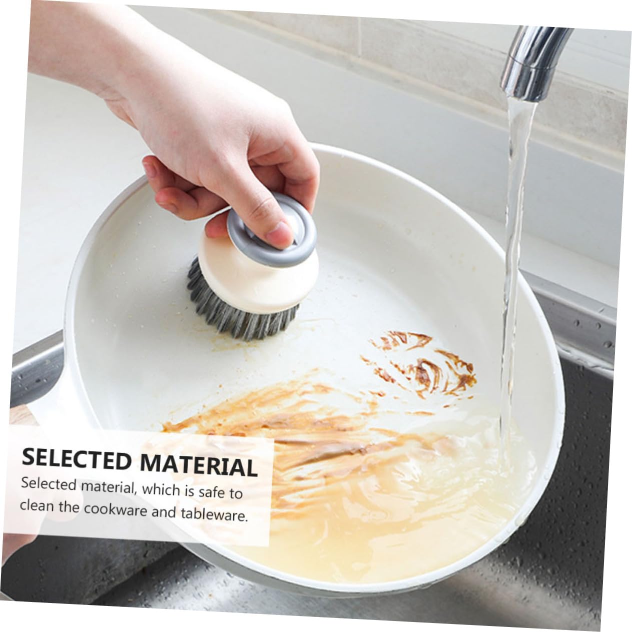 Didiseaon 2 Juegos de Esponjas para Limpiar Platos Cepillos de Cocina Cepillos Multifuncionales para Limpiar Cepillos para Platos Utensilios de Cocina 4 Unidades
