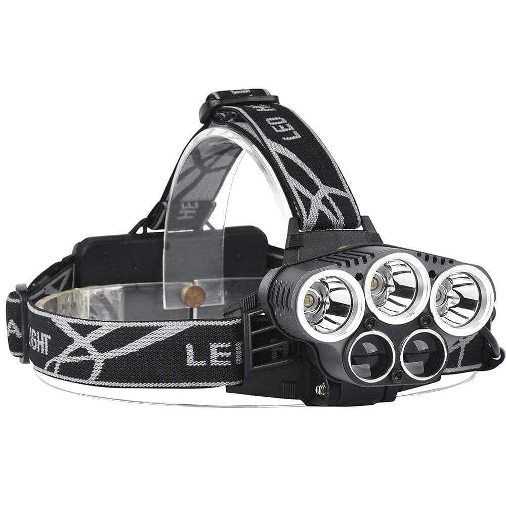 SEAVOKES LED Headlamp,USB Rechargeable Head Torch Headlight Weatherproof LED Flash Light with Battery for Farmers, Fishing, Camping, Hiking, Cycling, Running (1 Light) Black Color Pack of 01 (B09BZ4L6ST) Amazon Price History, Amazon Price Tracker