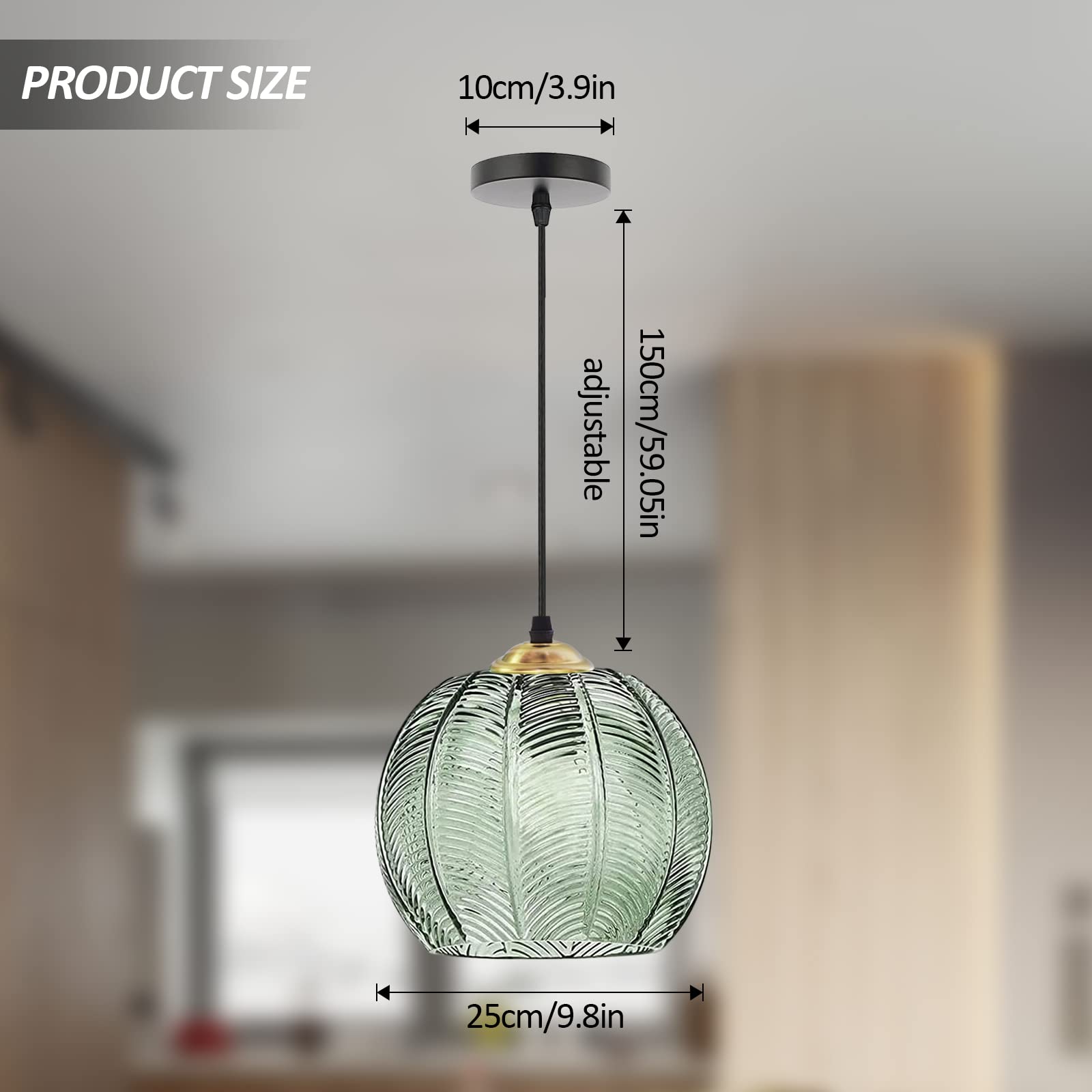 PERTID Lampade a sospensione a 3 luci Isola della cucina Mobili in stile moderno Lampada decorativa Illuminazione domestica per hotel Lampadario Lampadario moderno con paralume in vetro r