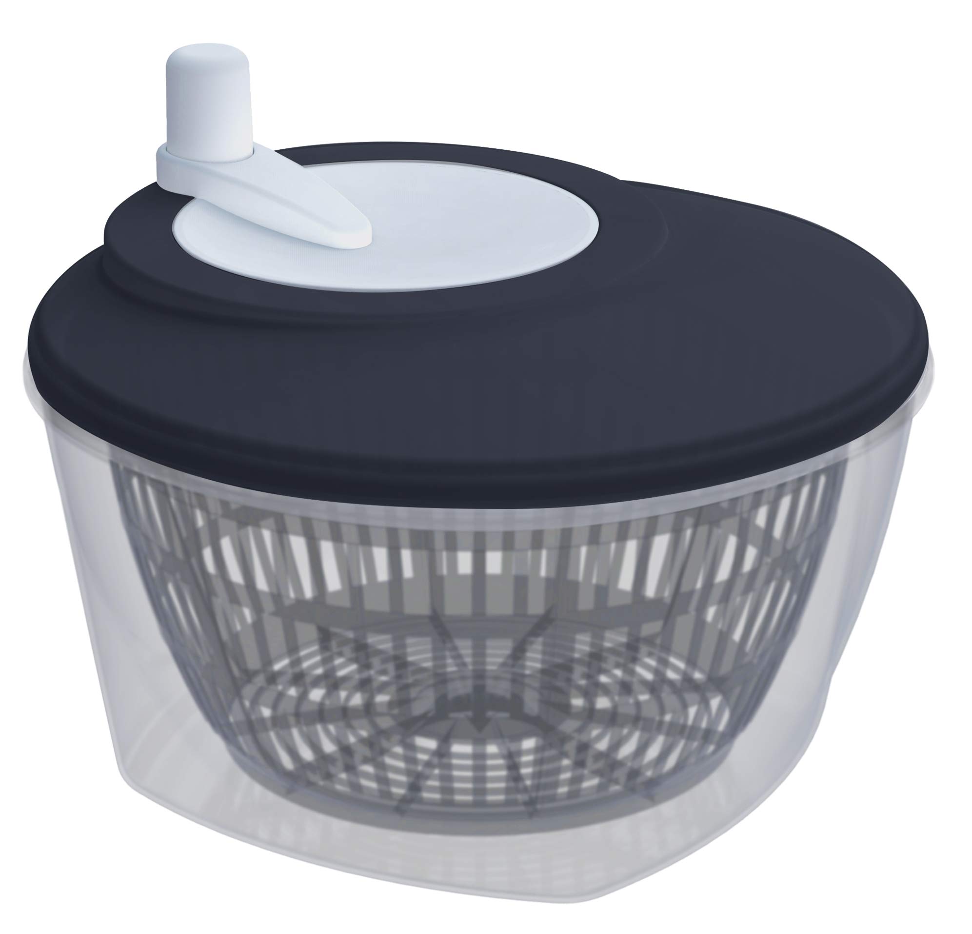 Mongardi Rolly Salad Spinner 24 x 24 x 19 cm Grigio Fumè