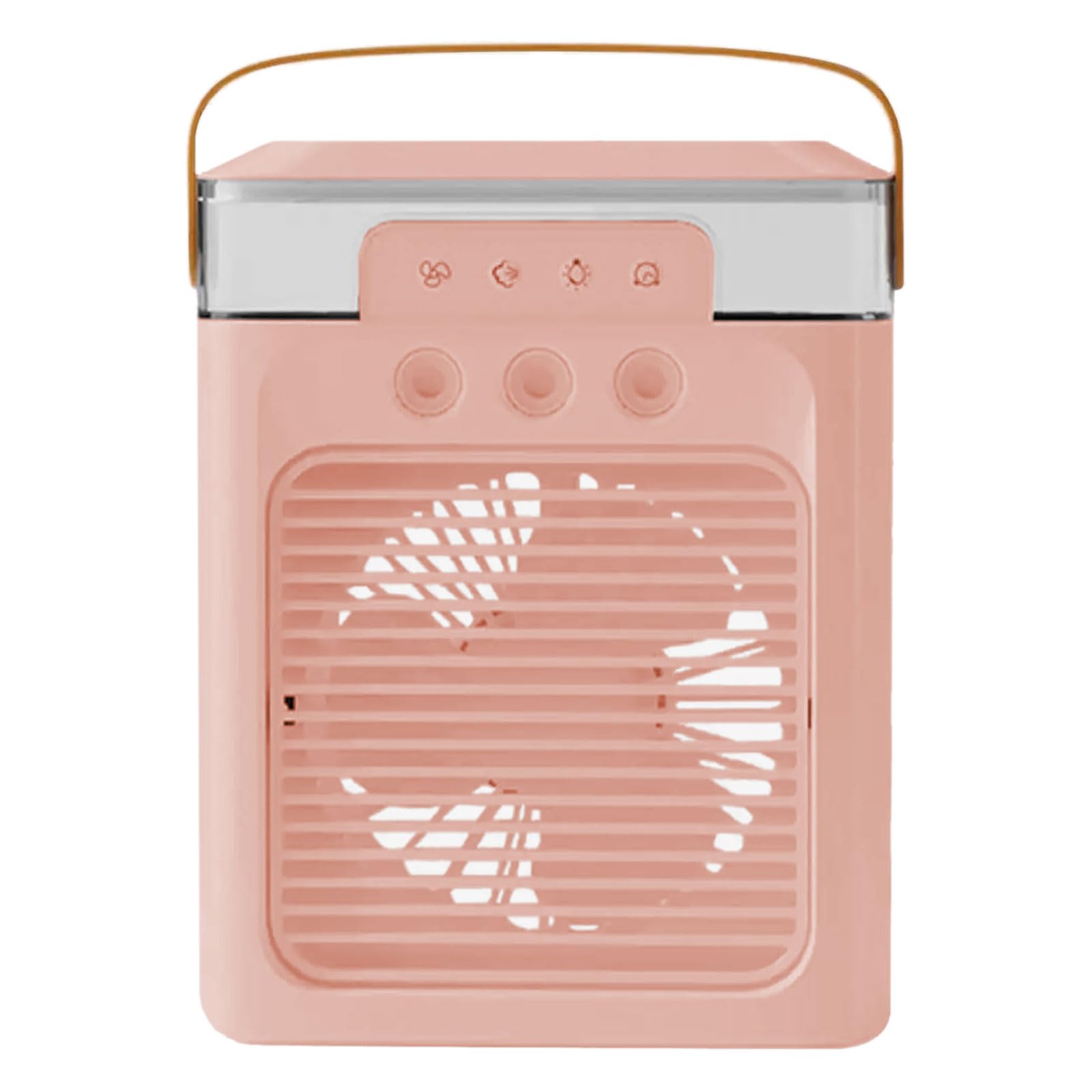 Buxuaaaa A Rechargeable 3 Nozzle Desktop Fan Ir Cooling Machine 3 Speeds Cooling Solution For Home Dormitory Own Desktop Humidifier